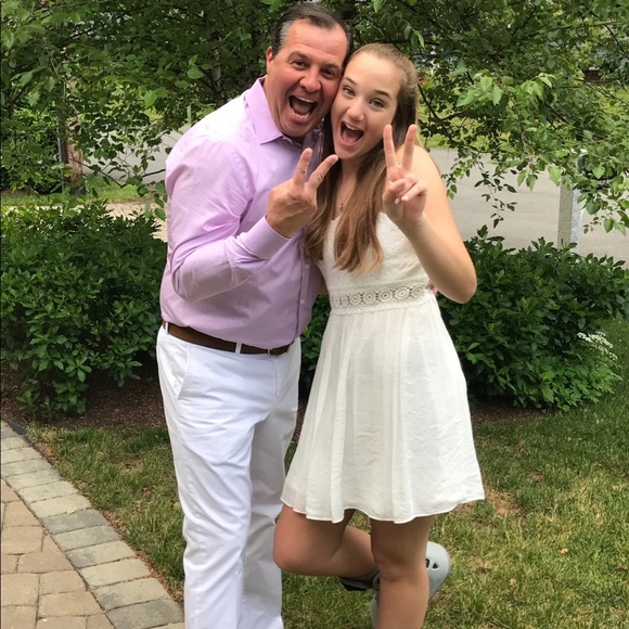 White Lacey Dress - Picture 2 of 5